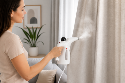 Plancha de Vapor Portátil 2 en 1 | Ropa Impecable en Segundos