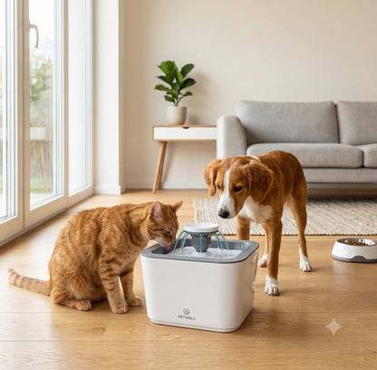 Fuente de Agua Inteligente para Mascotas